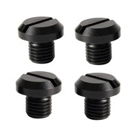 Ioensy - 4 Tornillos Para Espejo De Motocicleta, Tornillos M10, Accesorios De Metal, Derecha E Izquierda