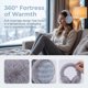 thumbnail image 3 of INSPIRE CHIC Orejeras de Invierno Plegables | Calentadores de Oídos de Forro Polar Suave para Exteriores Gris, 3 of 6