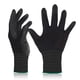 thumbnail image 1 of Guantes de trabajo DEX FIT Nitrile FN330, 3 pares, negros, talla M (8), 1 of 6