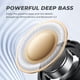thumbnail image 2 of Auriculares Bluetooth TONEMAC N18 con micrófono, 20 horas de reproducción, 2 of 7