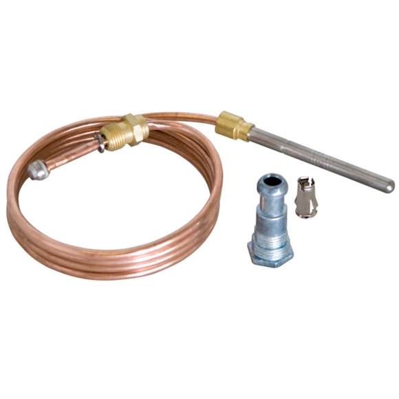 Termopar EASTMAN 48 cm L de cobre con cabezal de acero inoxidable
