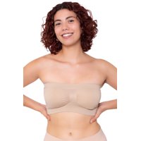 Ingesa - Peto Strapless Microfibra M Beige