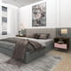 thumbnail image 2 of Buró Rockefeller de Manhattan Comfort con cajón, color natural/rosa, 2 of 7