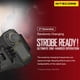 thumbnail image 5 of Linterna Nitecore EDC37 Ultimate Tactical 8000 lm con llavero, 5 of 9