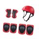 thumbnail image 2 of Juego De 7 Protectores Para Casco De Bicicleta Para Ni?os, Para Longboard Y Patinaje En Línea, Color Rojo, 2 of 5