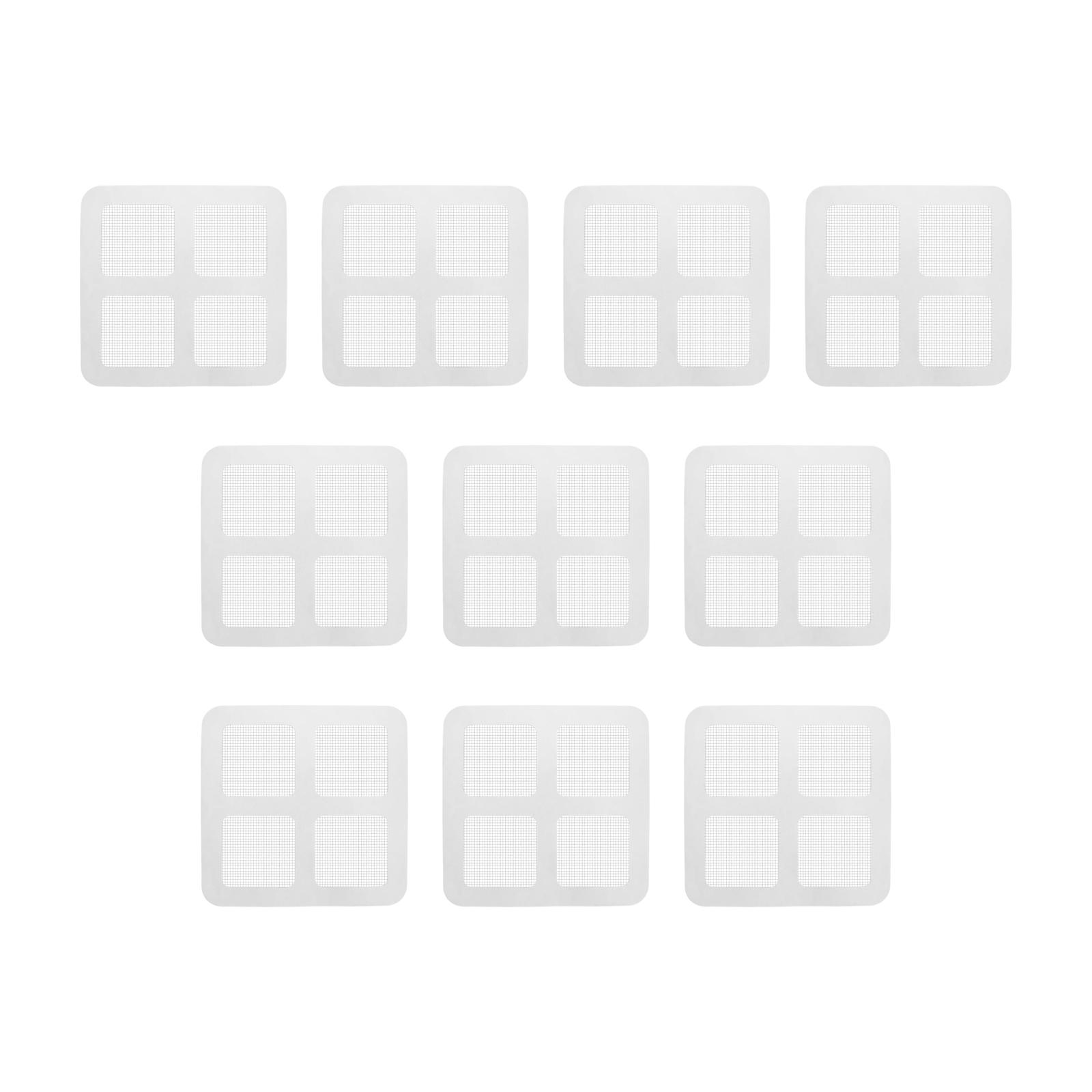 Bothyi - Colector De Drenaje De Ducha Desechable, Adhesivo De Filtro Para Fregadero De Suelo, 10 Uds.