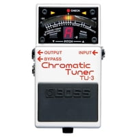 Pedal Afinador Cromático Boss Tu-3 Con Bypass Para Guitarra/Bajo