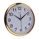 thumbnail image 4 of Reloj De Pared Moderno Relojes Silencioso Sin Tictac Inicio Sala De Estar Oficina Oro, 4 of 5