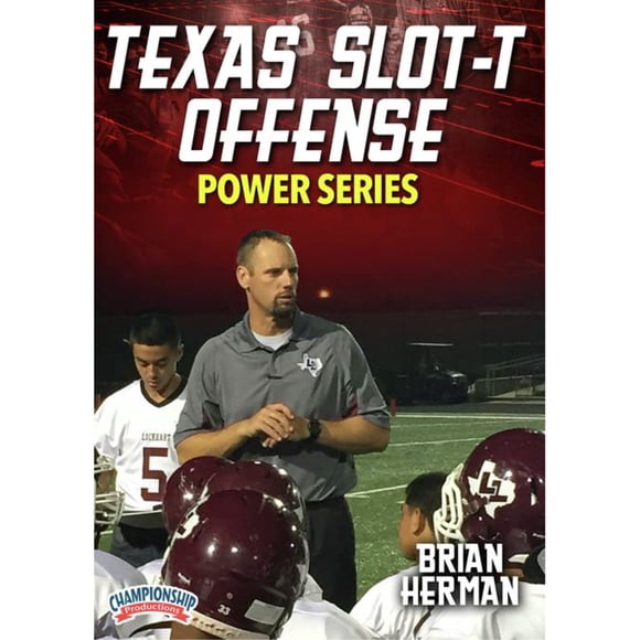 DVD Texas Slot-T Offense de Championship Productions con Brian Herman
