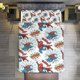 thumbnail image 1 of Cute Spider-Man 3 Piece Sets Full/Queen Size - Reversible Microfiber Quilts with 2 Shams Soft Lightweight Bedspread Coverlet Comforter for All Season Bed Sheets, 1 of 5