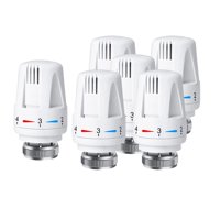 Bothyi - 3/4/6 Piezas Válvula Termostática Reemplazo Controlador De Temperatura Ajustable 6 Piezas