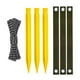 thumbnail image 2 of Kit De Anclaje Para árboles Proteger árboles Jóvenes Estacas De Anclaje Para Plantas De Jardín Amarillo, 2 of 5