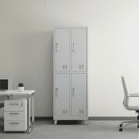 Igpro - Locker 2 Cuerpos 4 Casilleros 180X60X45Cm