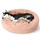 thumbnail image 1 of Cama para Perros Grande Bedsure 91 cm Donut Lavable Rosa, 1 of 6