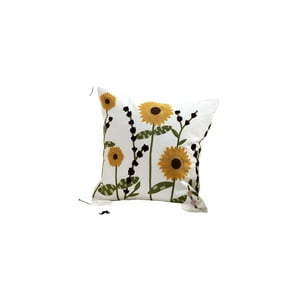 Genérico - Set De 6 Fundas Bordadas 45X45 C9