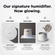 thumbnail image 2 of Humidificador Carepod One Plus 4 L de acero inoxidable con luz ambiental, 2 of 9