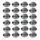 thumbnail image 1 of Pack X24 Moldes Mini Tartaleta Individual Kuchen Desmontable Color Gris, 1 of 4