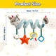 thumbnail image 2 of Baby Car Seat Toys Activity Stroller Mobile Toy, For Boys Girls, Spiral Hanging Plush Toys, For Bassinet Crib Baby Carrier, 2 of 3
