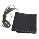 thumbnail image 1 of tela de recambio negra con cordones de café para reclinables plegables, 1 of 5