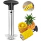 thumbnail image 1 of Herramienta de acero inoxidable para quitar el corazón de la piña para el hogar y la cocina con hoja afilada para cortar rodajas de fruta en cubitos. Pelador y rebanador de piña todo en uno que corta, 1 of 7