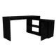 thumbnail image 4 of Escritorio Esquinero en L Axis con Puerta Wengue, Mesa Home Office Moderna y Funcional, 4 of 16