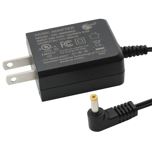 Adaptador de fuente de alimentación AC Cerepros S005IU0600040 6V 400mAh