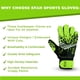 thumbnail image 5 of Guantes de portero EFAH SPORTS para niños, talla 5 (9-12 años), 5 of 6