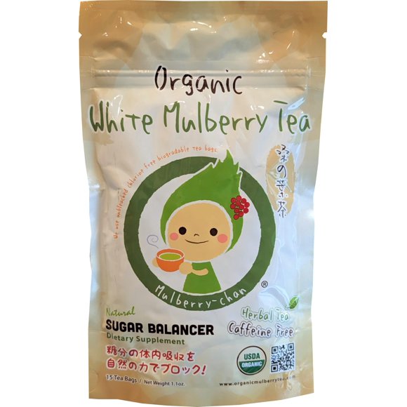 Té Mulberry-chan Orgánico de Morera Blanca 15 Bolsitas