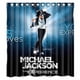 thumbnail image 1 of Cortina de ducha de Michael Jackson bailando, juego de cortina de baño con ganchos, tamaño 66 x 72 pulgadas, 1 of 3