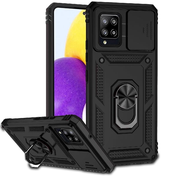 Estuche GANGXUN para Samsung Galaxy A42 5G, soporte giratorio 360°, estilo mecánico y magnético
