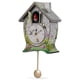 thumbnail image 4 of Reloj de cuco Mark Feldstein Garden Cottage Singing Cardinal, 4 of 6