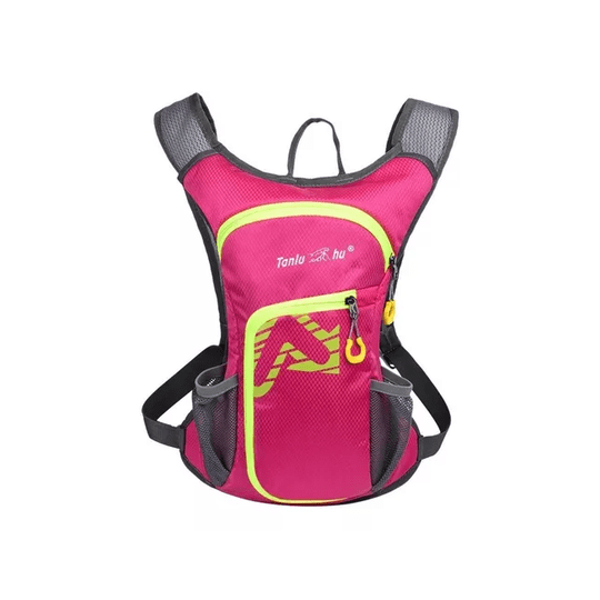 Genérico - Mochila Outdoor Trekking + Bolsa De Agua Color Rosa