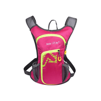 Genérico - Mochila Outdoor Trekking + Bolsa De Agua Color Rosa