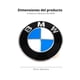 thumbnail image 3 of Emblema de Vehículo BMW 36-13-6-758-569 Estampado con relieve, 3 of 4