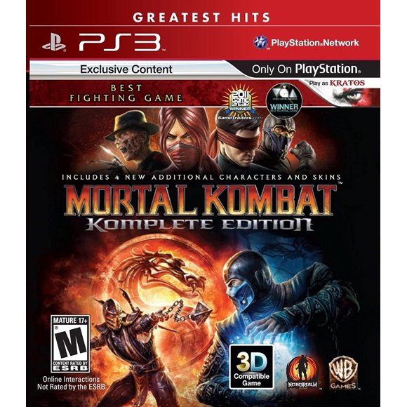 Videojuego Warner Mortal Kombat Komplete Edition PS3