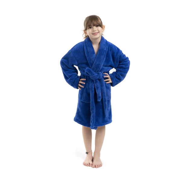 Forro Polar De Microfibra Para Niñas Robe Bare Cotton Para Niños