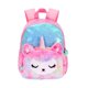 thumbnail image 1 of Mochila Escolar Unicornio Felpa Brillos Lentejuelas, 1 of 6