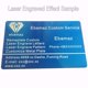 thumbnail image 3 of Tarjetas de visita ebamaz 86x54 mm Azul 50 piezas de aluminio, 3 of 7