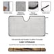 thumbnail image 2 of Árbol de la Vida Parasol para Parabrisas Delantero Protector Plegable, Visera Solar para Auto Bloquea Rayos UV Mantiene tu Vehículo Fresco 140cm*76cm, 2 of 6