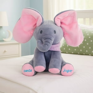 Citotools - Peluche Interactivo Animado Musica + Juego Elefante Bebe