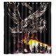 thumbnail image 1 of Cortina de ducha Judas Priest, juego de cortina de baño con ganchos, tamaño 66 x 72 pulgadas, 1 of 3