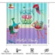 thumbnail image 2 of Lale Ki Lolu-theme 4-Piece Shower Curtain Set with Rugs, Waterproof Bathroom Decor Set Includes Bath Mat, U-Shaped Rug, Toilet Lid Cover and Curtain with Hooks, 2 of 6