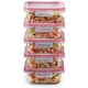 thumbnail image 1 of Set de recipientes Pyrex Freshlock para almacenamiento de alimentos, 4 tazas (paquete de 5), 1 of 5