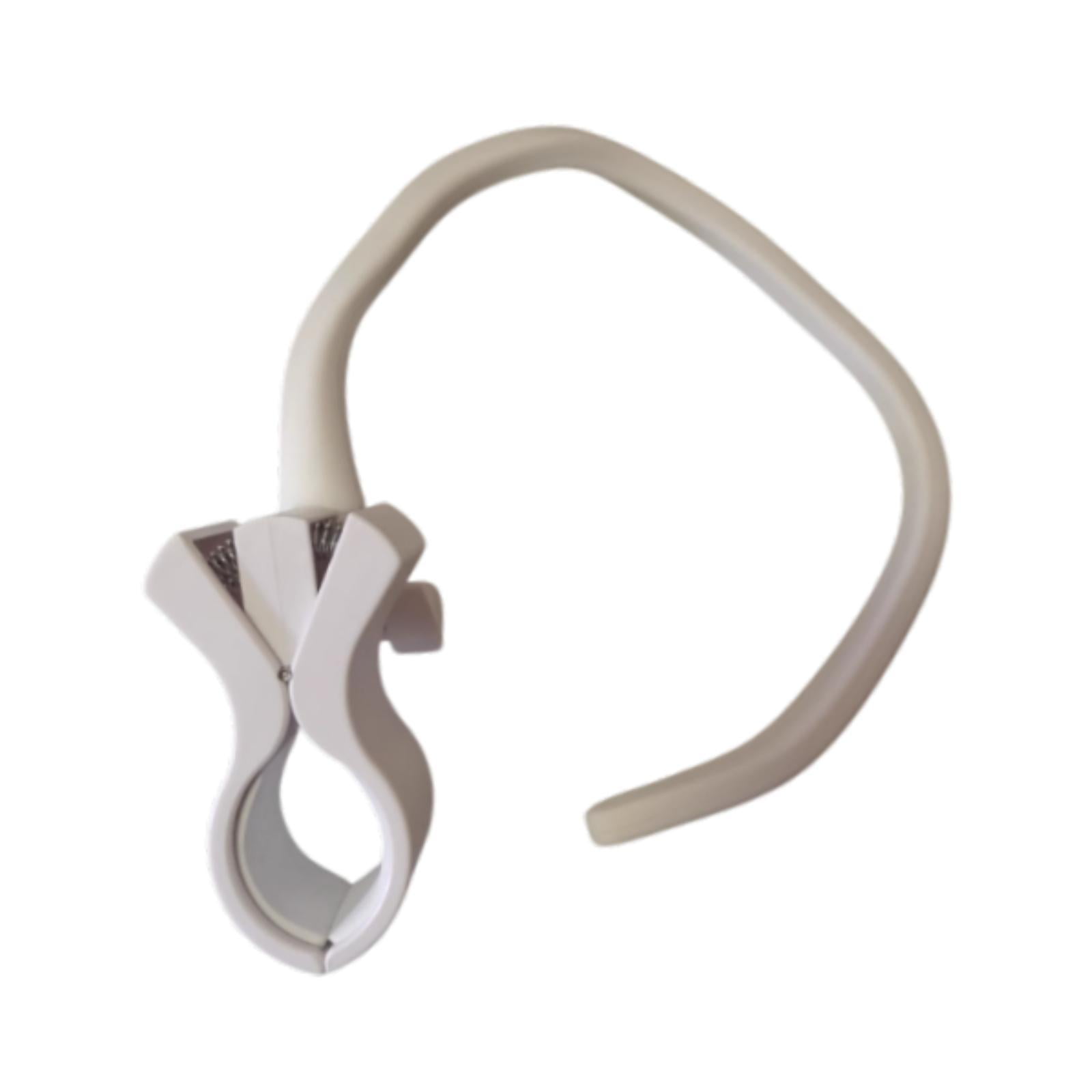 Ioensy - Organizador De Secador De Pelo Para Colgar En El Cuello, Accesorios De Peluquería Para Mascotas, Color Blanco