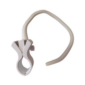 Ioensy - Organizador De Secador De Pelo Para Colgar En El Cuello, Accesorios De Peluquería Para Mascotas, Color Blanco