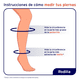 thumbnail image 3 of Media Compresiva Ultrasheer 15-20 Rodilla S, 3 of 5