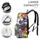 thumbnail image 4 of Amada la Aventura-theme Backpack, Campus style schoolbag Bookbag with Adjustable Shoulder Straps And Large Zip Compartment, Unisex Travel Bags.42x30x15cm, 4 of 6