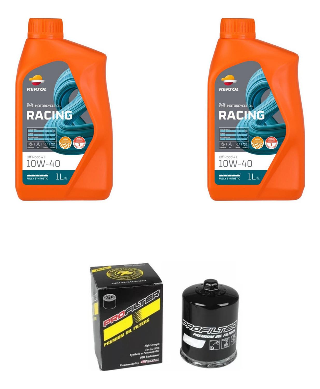 Genérico - Kit Mantencion Hyosung Gd 250N - Gd 250R (2Lrepsol+Filtro)