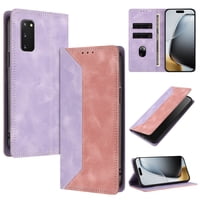 Funda Foxdock Para Samsung Galaxy S20 Fe De Cuero Premium Bicolor Con Ranuras Rfid, Carcasa Tipo Billetera Antigolpes Y Soporte Plegable