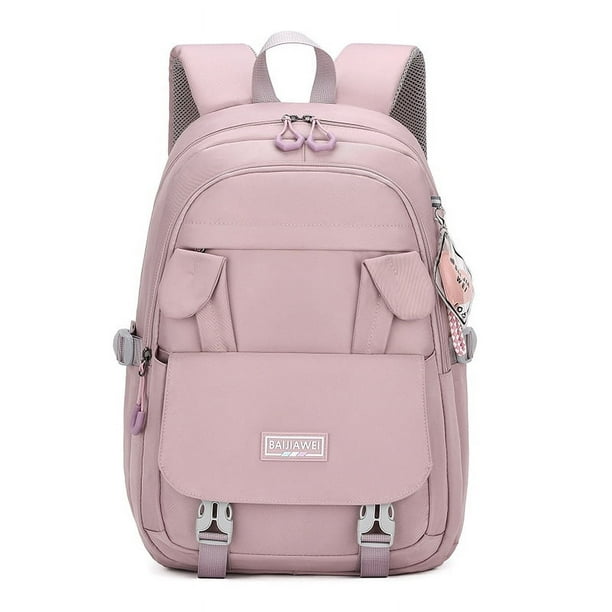 Teenage Girls Rabbit School Bags Large Capacity Black Multifunctional College Middle High Student Schoolbag Backpacks Women 2023